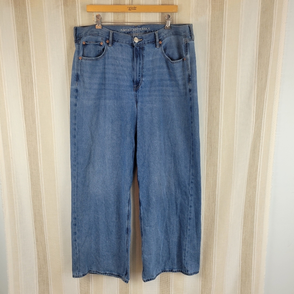 American‎ Eagle Skater Jeans Blue Size 18